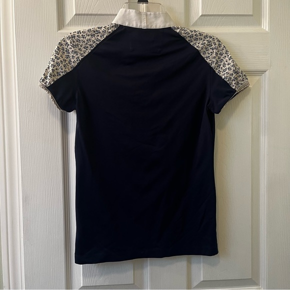 Animo Show Shirt Navy Blue Floral - Picture 4 of 5